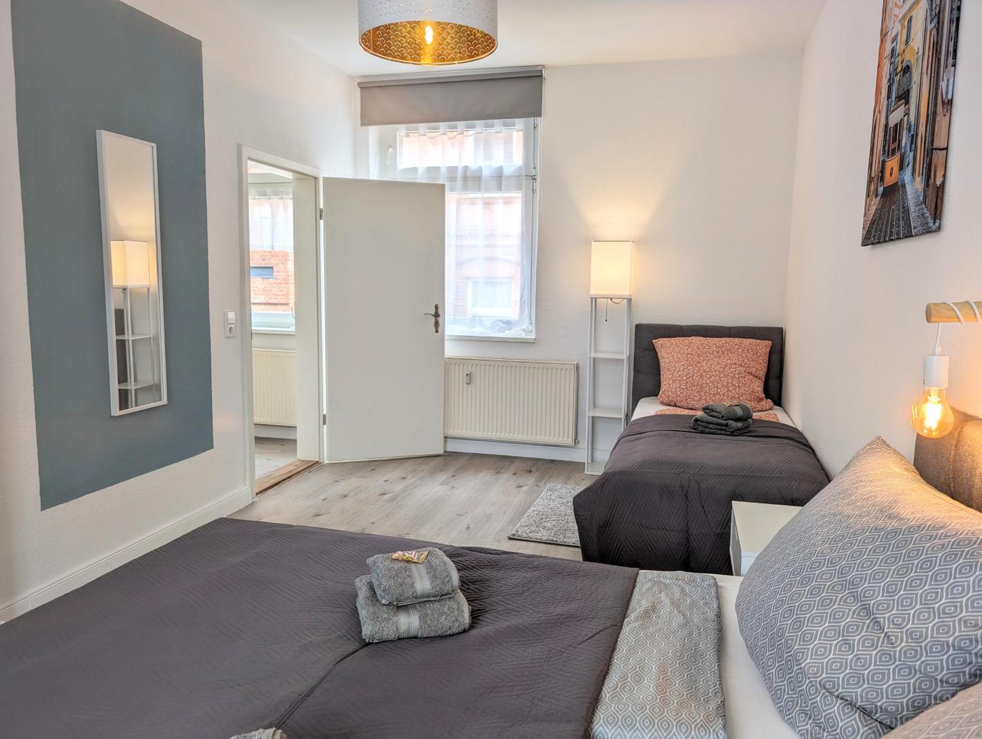 Casa Apartment Modern Vintage Flexibilitaet Pur- Perfektes Apartment Fuer Familien Und Geschaeftsreisende 5 Schlafplaetze, Vollausstattung, Amazon Prime & Parkplatz Inklusive 마그데부르크 외부 사진